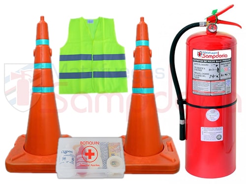 Kit reglamentario de emergencia para Camiones